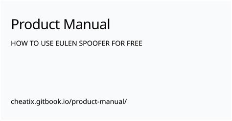 eulen spoofer free download.